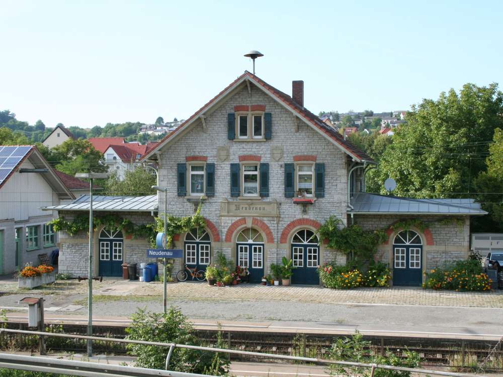 Bahnhof in Neudenau