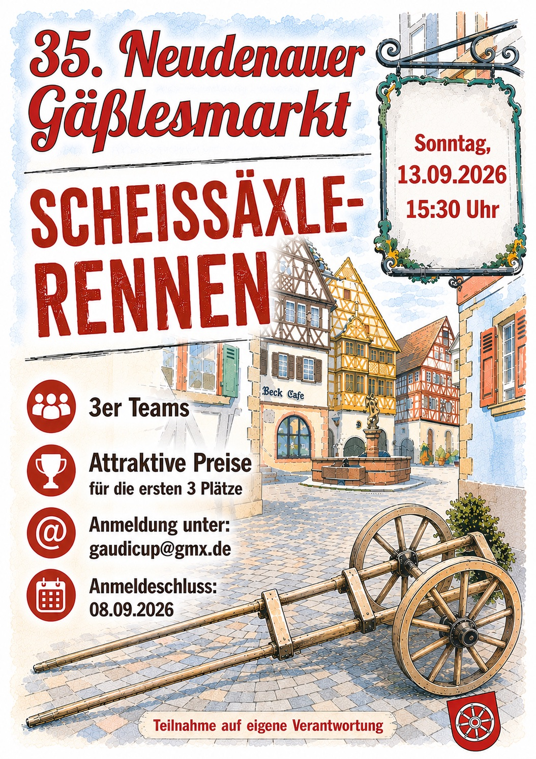 Flyer Scheissaexlerennen Flyer Scheissaexlerennen
